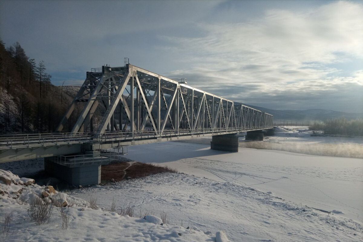 Мост через р. Нюкжа. Из доступных источников.