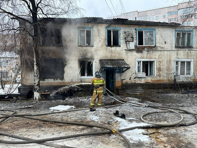    Прокуратура начала проверку по факту пожара в поселке Белый Яр