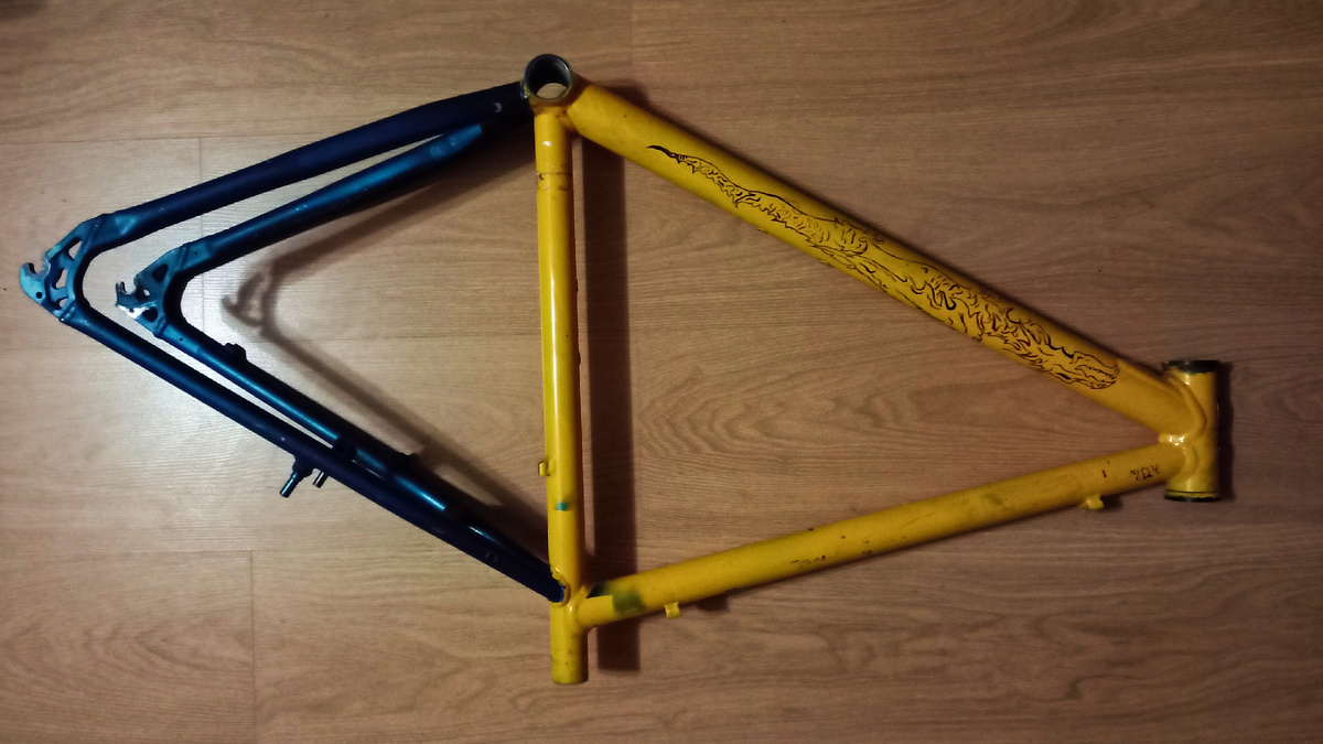 Вот с этой рамы всё и началось