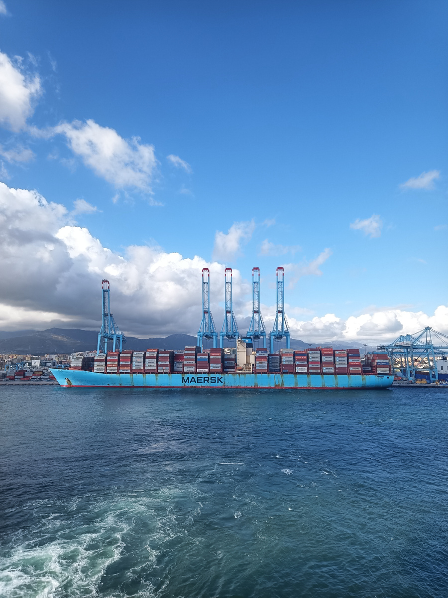 Эбба Маерск - судно датского перевозчика Маерск, входящего на данный момент в альянс 2М с швейцарской МSC 