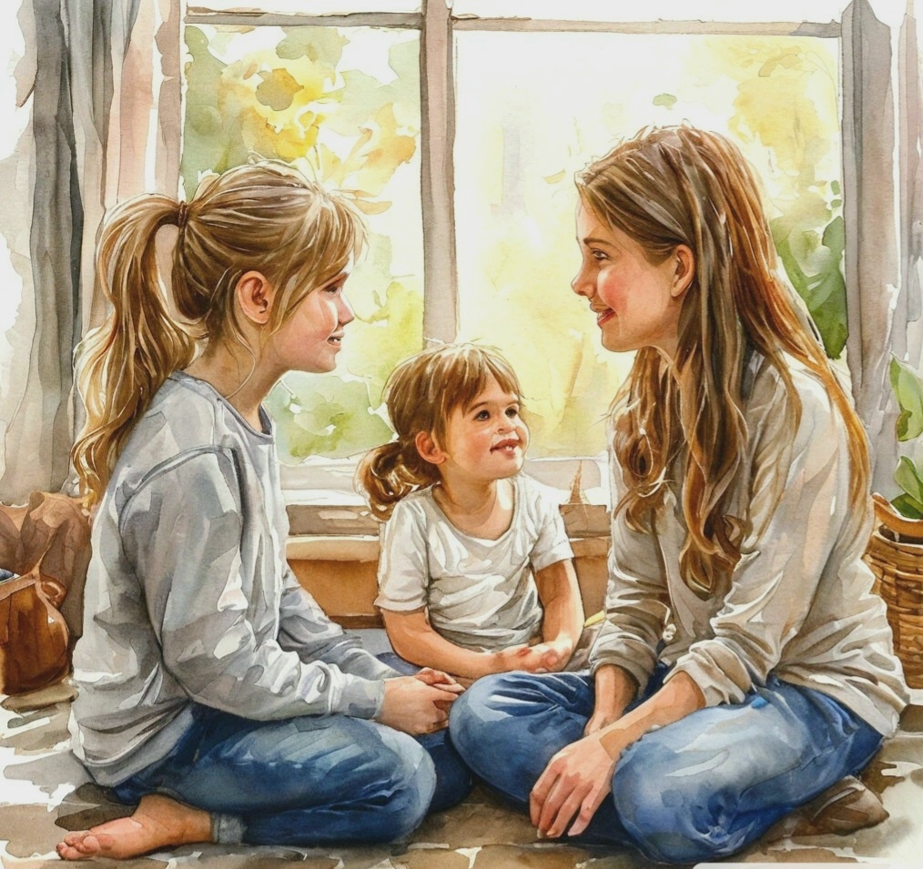 Хорошо, когда дети знают, где своё, а где чужое