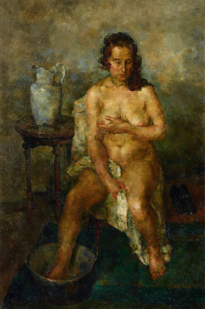 Василий Рождественский. «Обнажённая натура». 1924