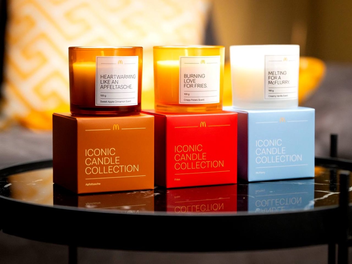 McDonald’s в Австрии запустил продажу ароматических свечей с запахом картошки фри  