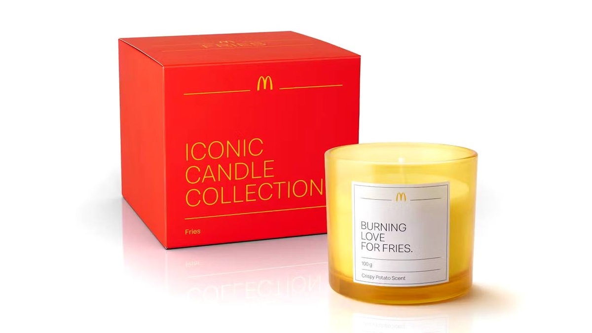 McDonald’s в Австрии запустил продажу ароматических свечей с запахом картошки фри  