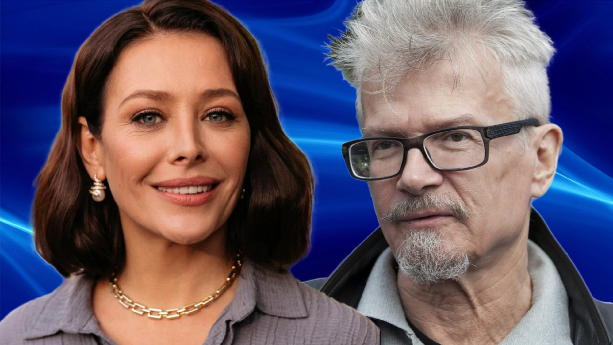 Актриса Екатеринс Волкова и Эдуард Лимонов. Коллаж. Автор: Елена Д.