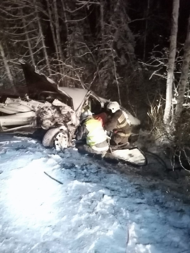    Один человек погиб, трое пострадали в страшном ДТП в Пряжинском районеГКУ РК "ОПС по Пряжинскому району" ВК