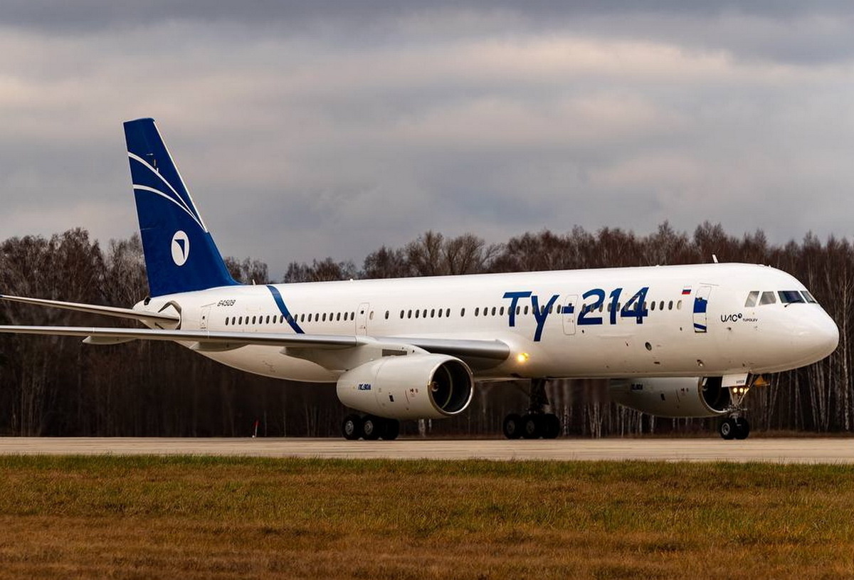 Ту-214ЛЛ. Кадры ОАК