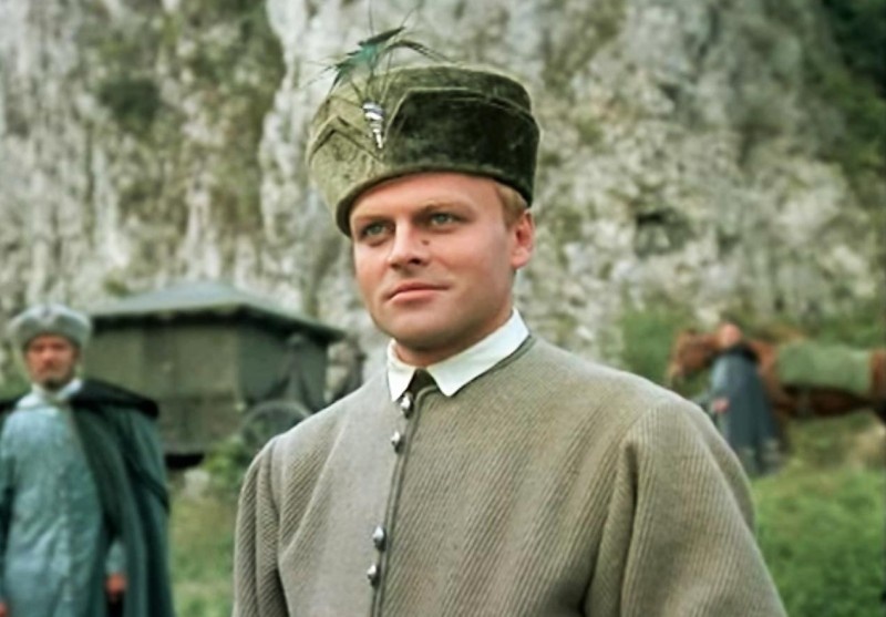 Лжедмитрий I в исполнении Александра Соловьева. Кадр из фильма "Борис Годунов" (1986).