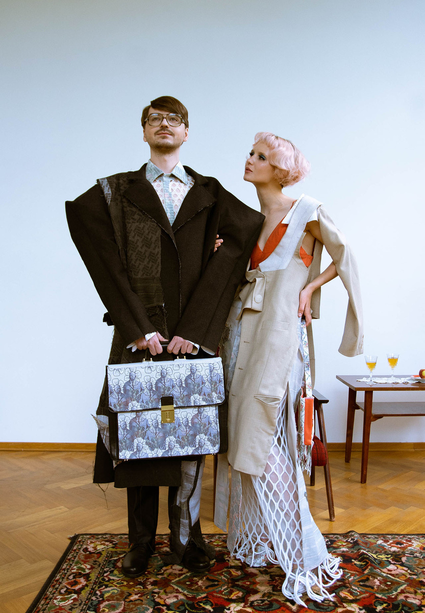    Дарья Бенцлер, коллекция Palimpsest: Re-generated