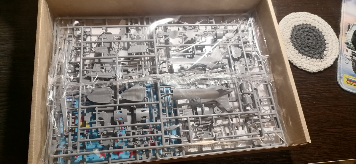 Коробка на момент старта