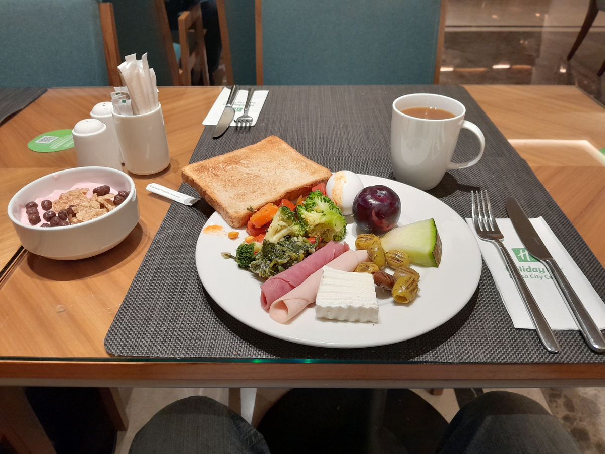 Первый завтрак в Турции