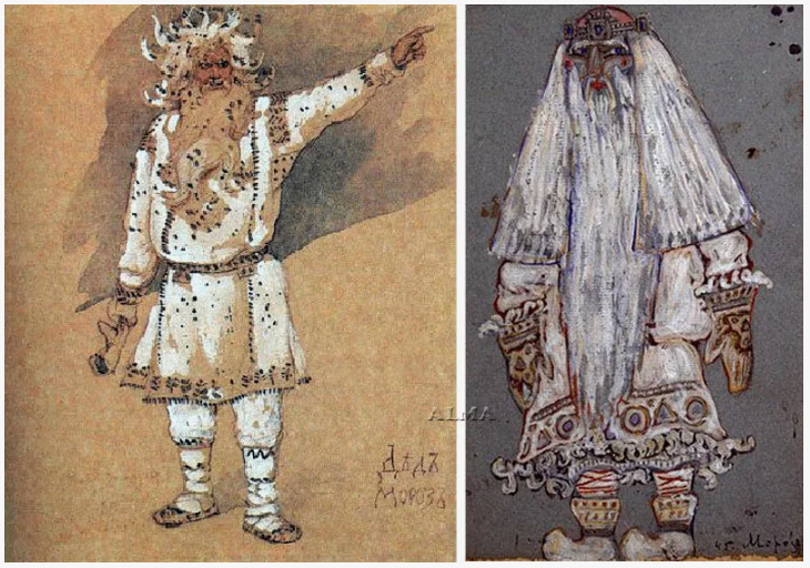 Прообразы Деда Мороза Трескун, Студенец (источник: Яндекс)