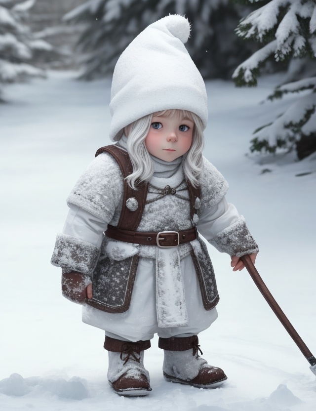 Гном, как видит нейросеть.