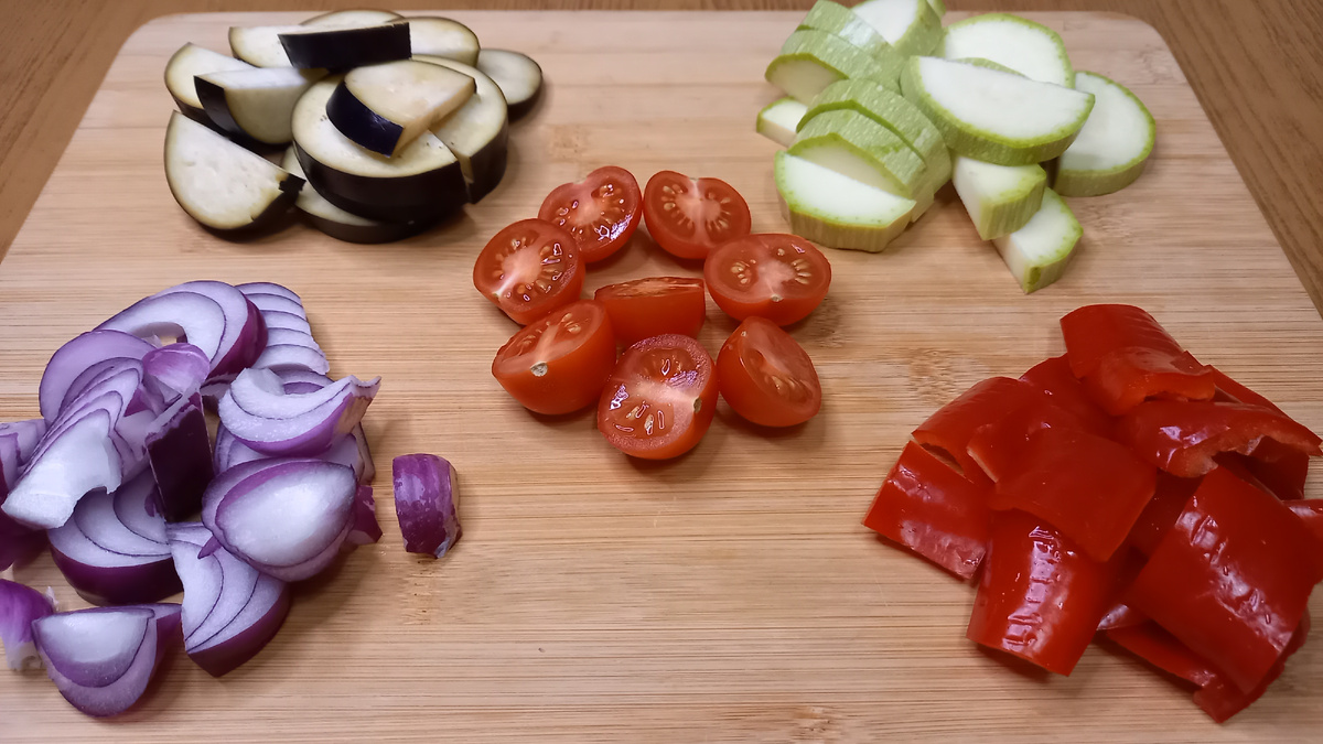 Нарезка овощей