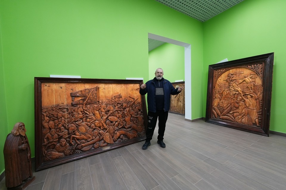    Работы известного мастера декоративно-прикладного искусства Георгия Короткова собраны в музее ПГТУ в Мариуполе Александр ИВАНОВ