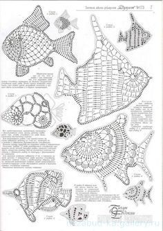 Как это вязаная рыба вам не нужна?! Да быть такого не может! 