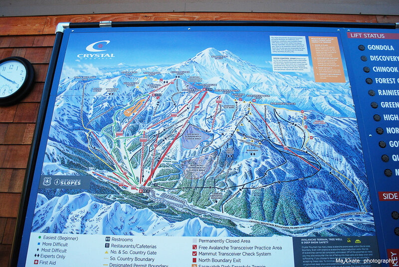 На карте можно увидеть  размеры этой части горного хребта. 