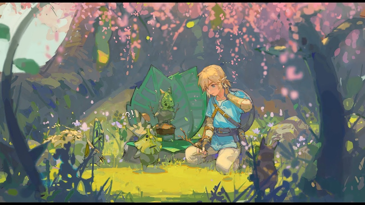 fan-art по BOTW