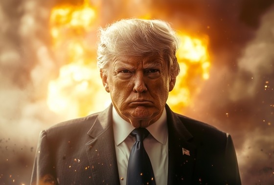    Дональд Трамп в представлении ИИ