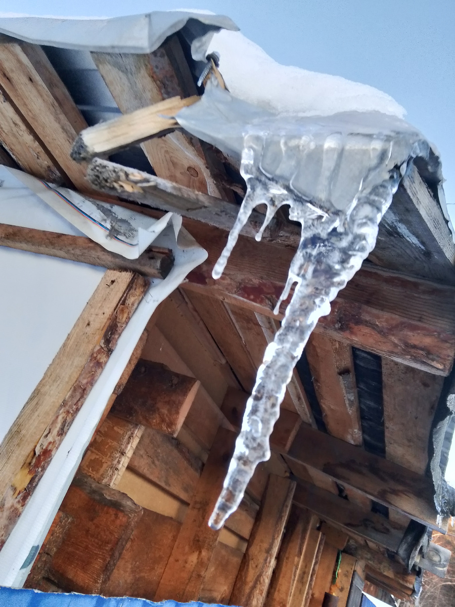 А на улице таял снег, так тепло было