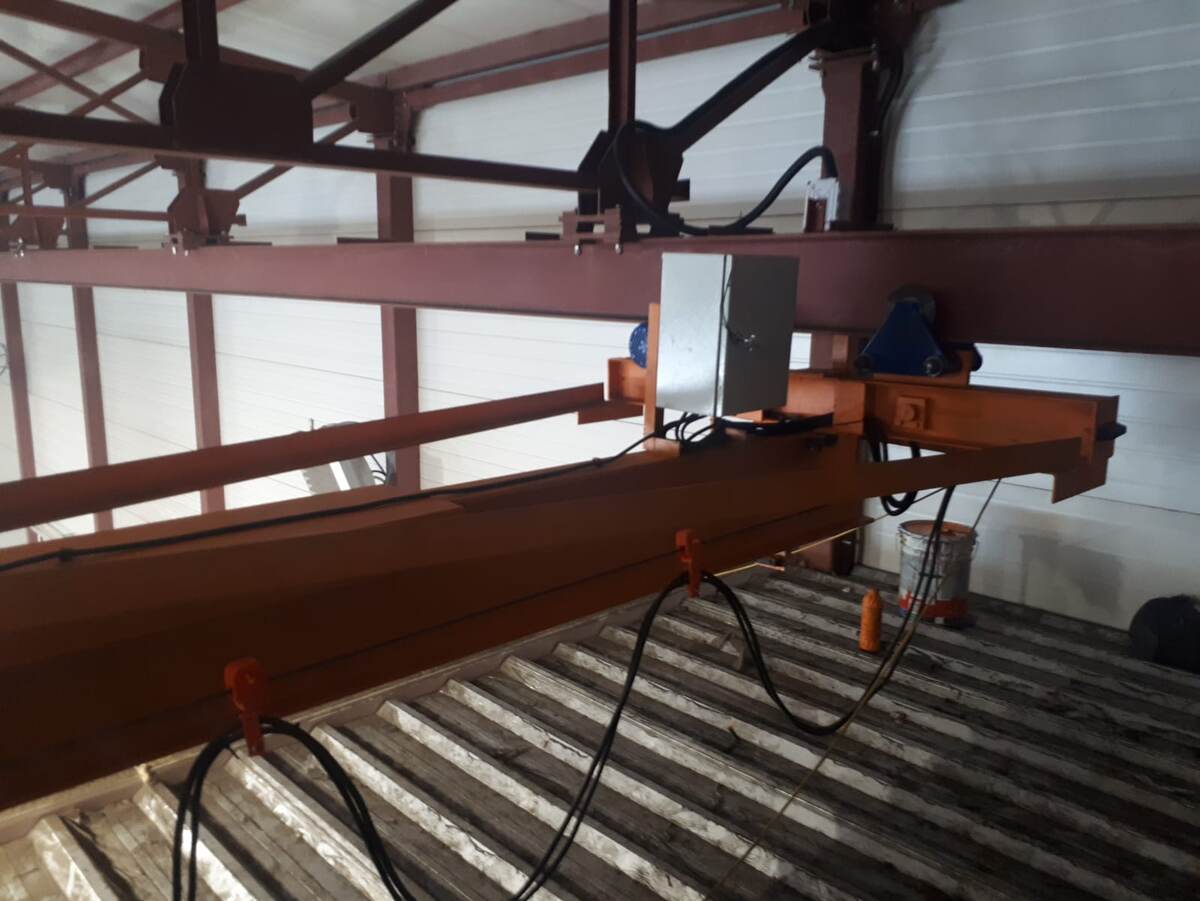 Завод “Роскран”: успешный монтаж подвесного крана в деревне Чулково