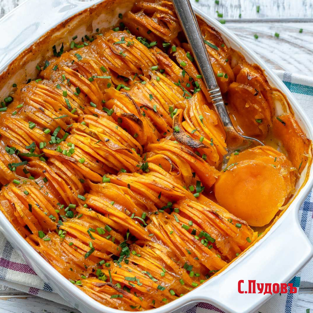 Выпечка и десерты с бататом