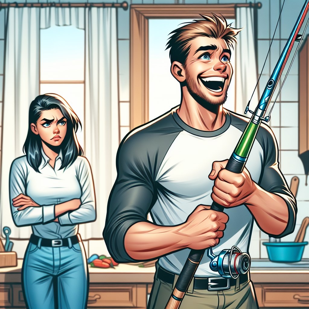 Купил дорогой спиннинг. 