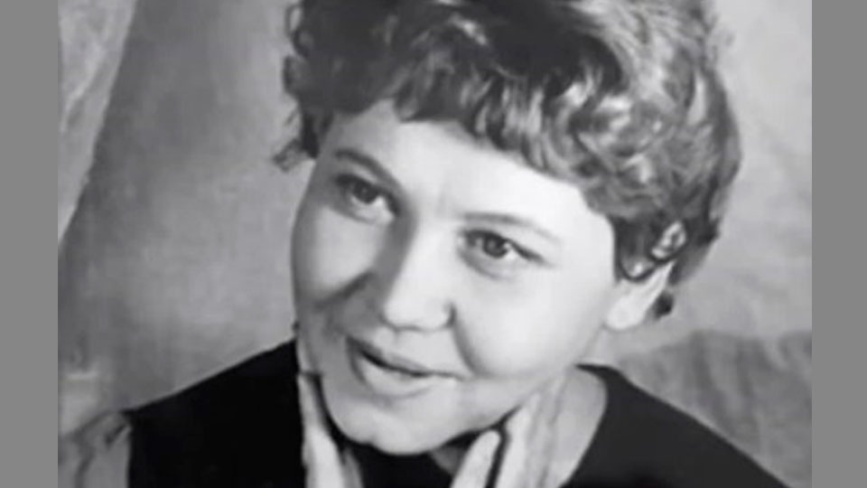 Галина Стаханова в молодости