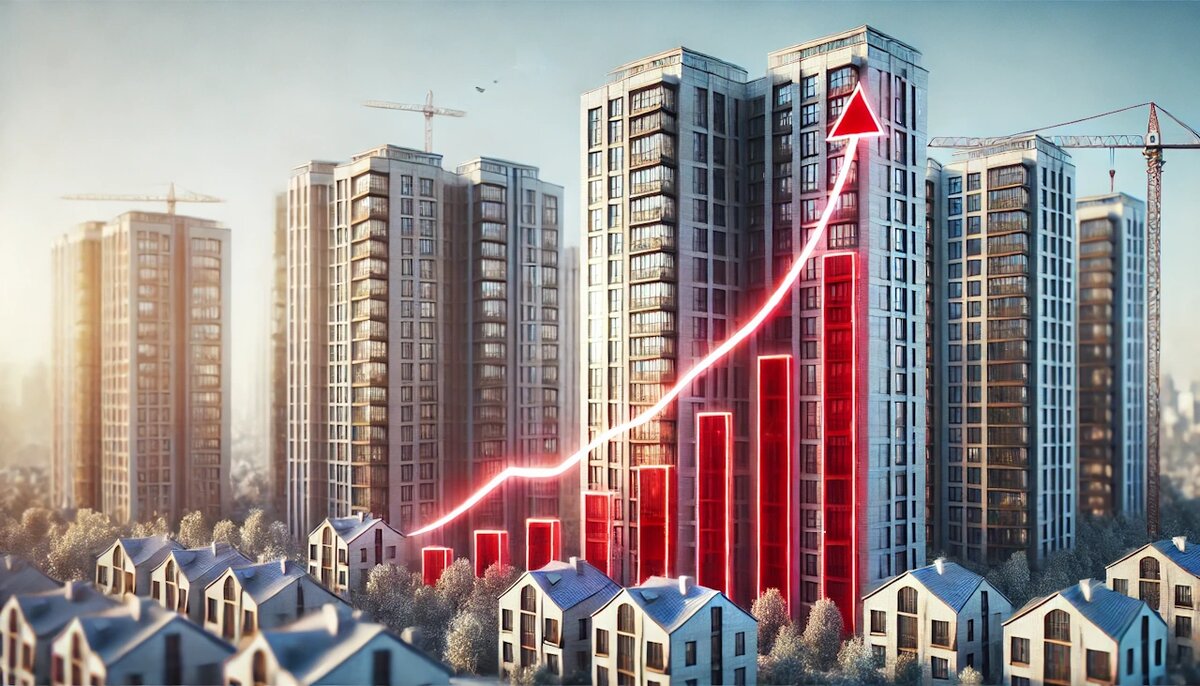 Рост ставок по ипотеке и стоимости недвижимости