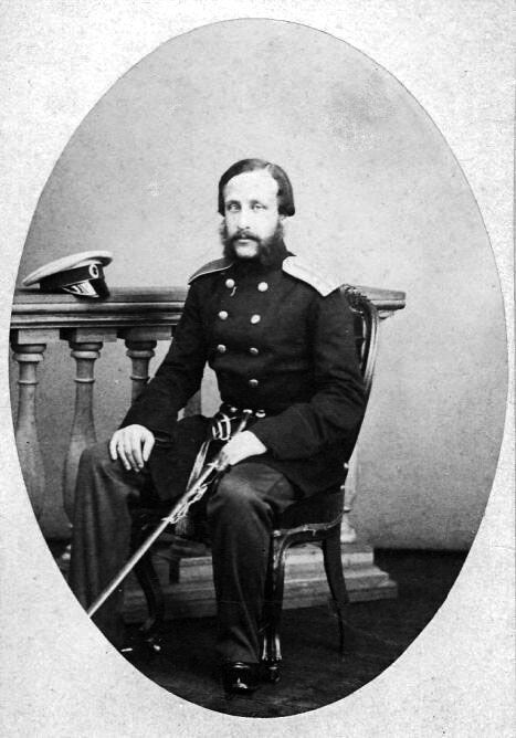 А. А. Пушкин, в 1854 г. поручик л.-гв. Конного полка
