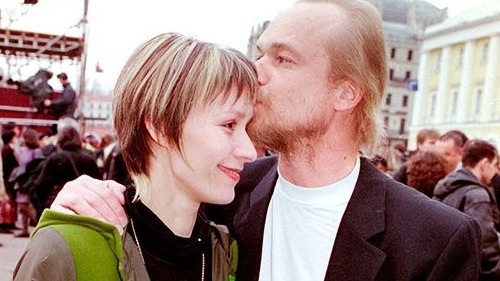 Смоляков с первой женой Светланой