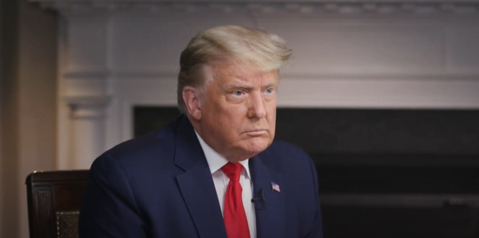    Дональд Трамп. Источник: скриншот с канала CBS