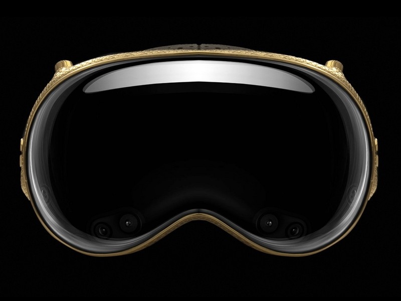    Caviar выпустила кастомную версию Apple Vision Pro с отделкой из золота