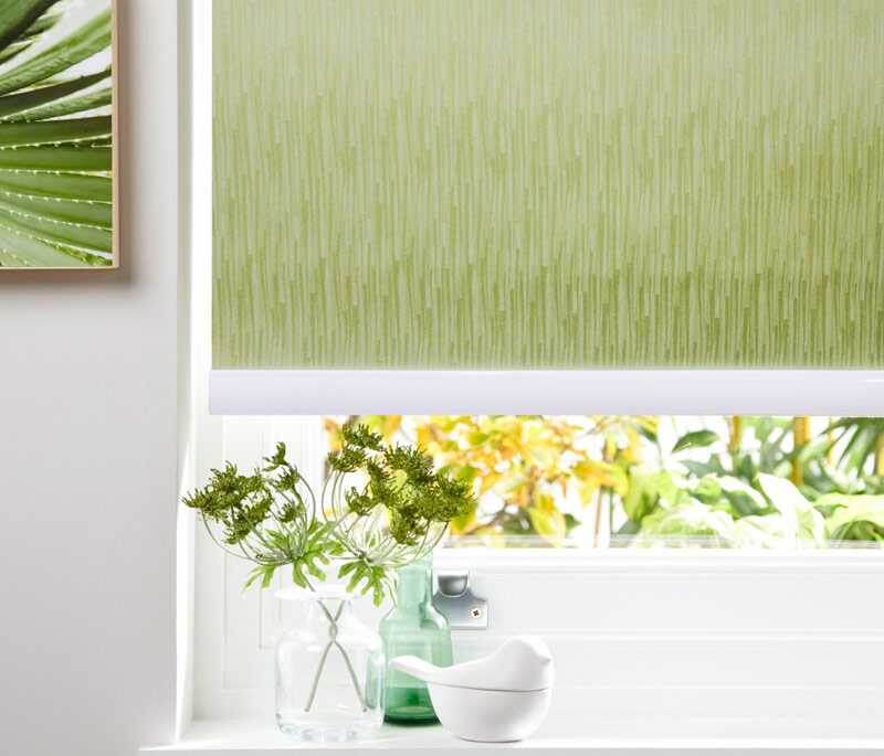 Рулонные шторы AMIGO с тканью ЭЛЬБА 5879 оливковый