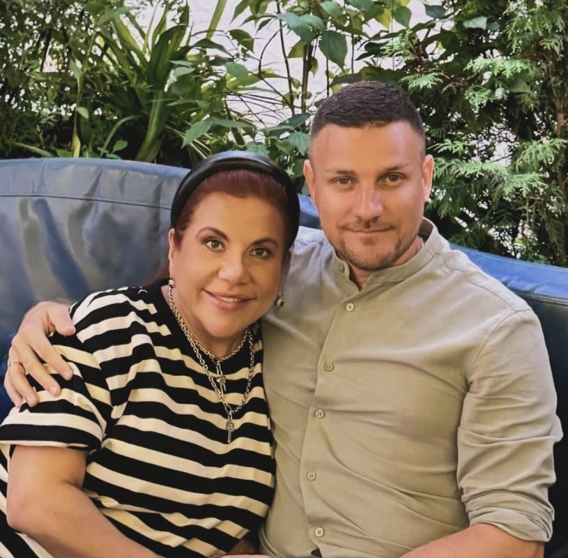   Марина Федункив с мужем, соцсети