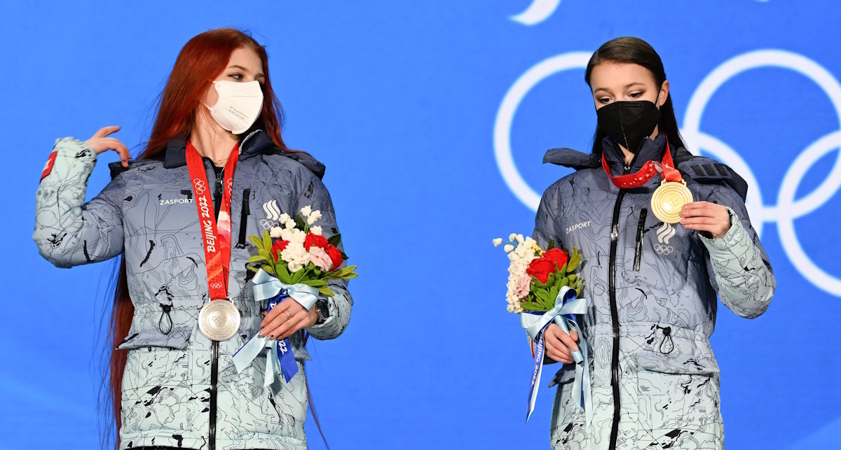 Анна Щербакова выиграла Олимпиаду в 2022 году. Фото: GLOBAL LOOK PRESS