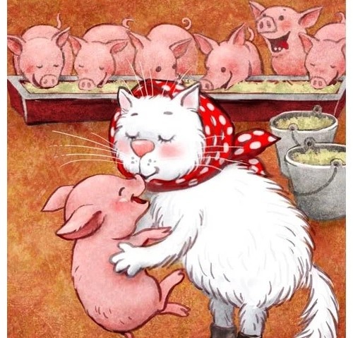 очаровательная кошечка Рины Зенюк