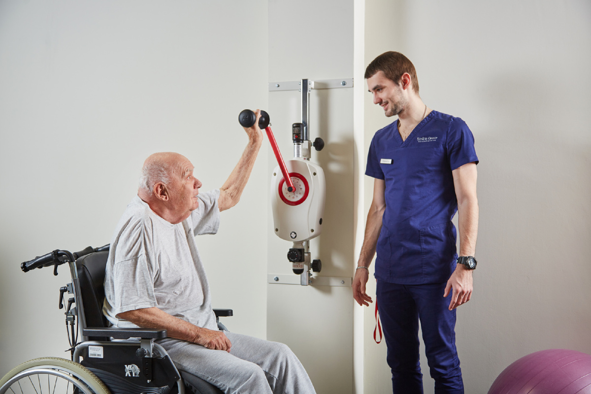 Процесс реабилитации в Сениор Групп