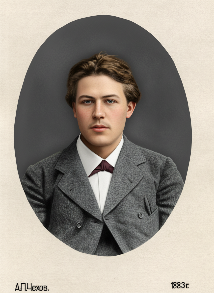 1883 - 23 летний Антон Павлович Чехов