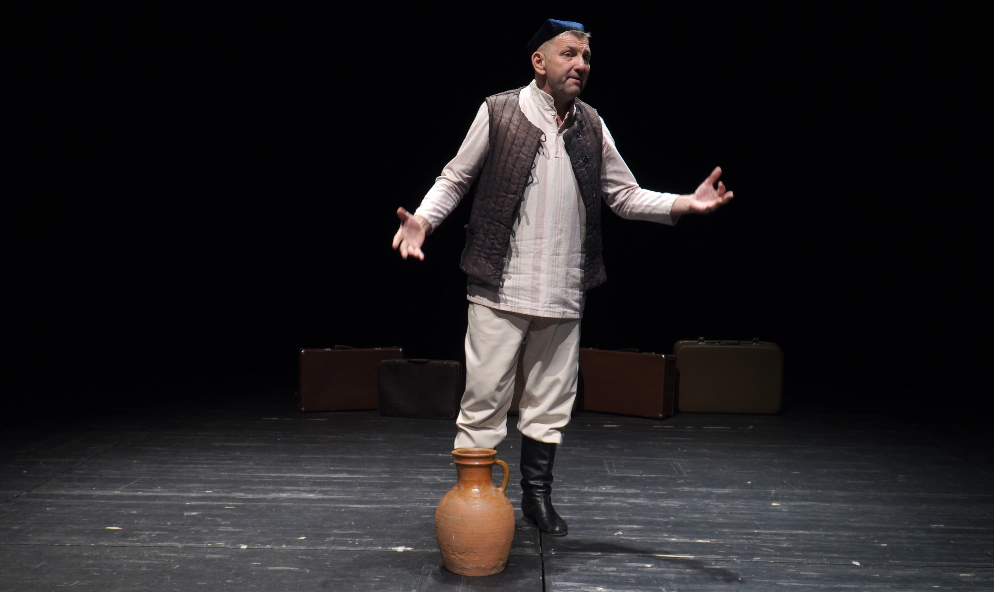 Кадр из спектакля "Дервиш", из-за которого было заведено уголовное дело
