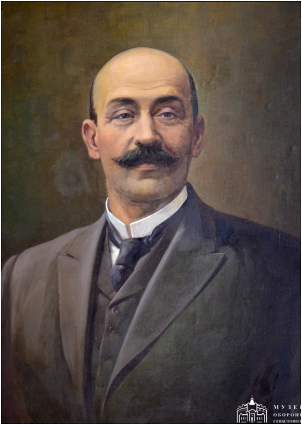 Озерников В. Б. Портрет Рубо Ф. А. 1964 МГОиОС