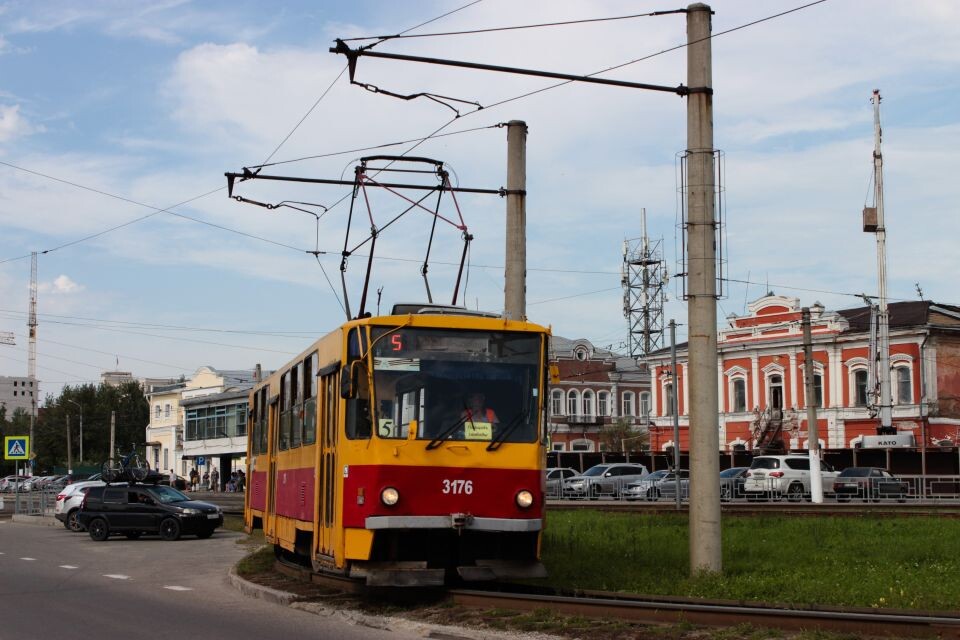    Трамвайное кольцо в Барнауле. Источник: Марина Евтушенко