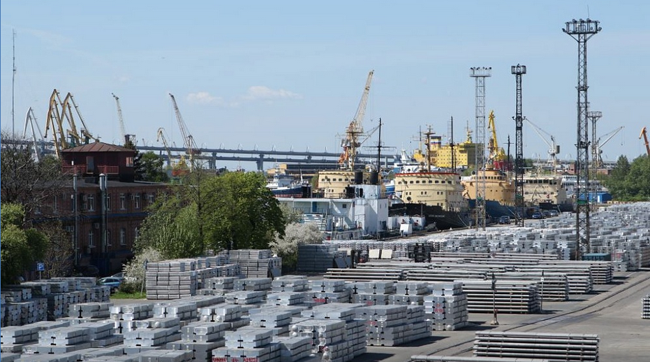 Терминал "Морской порт Санкт-Петербург". Фото с сайта компании