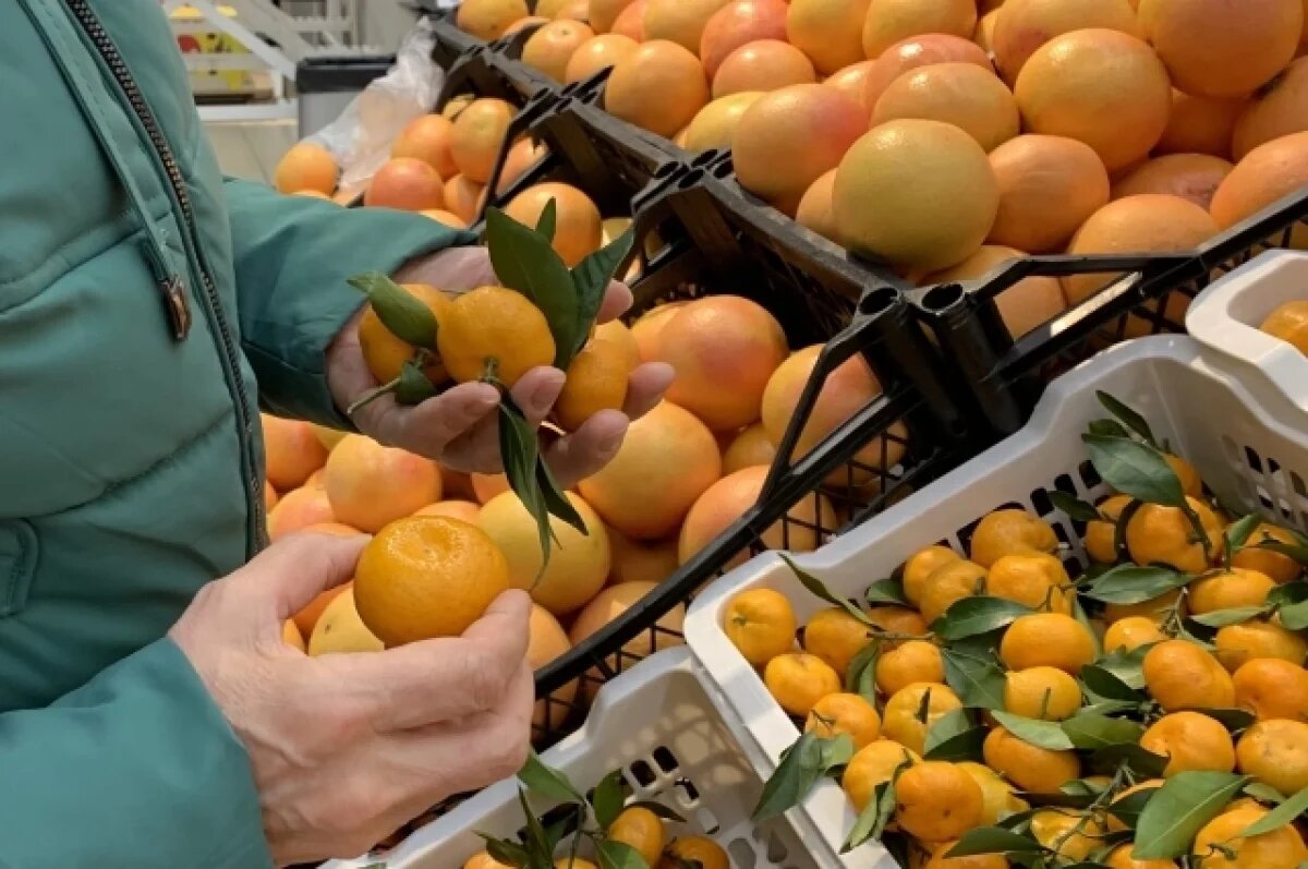    В сутки на Кубань завозят почти 500 тонн мандаринов из Абхазии