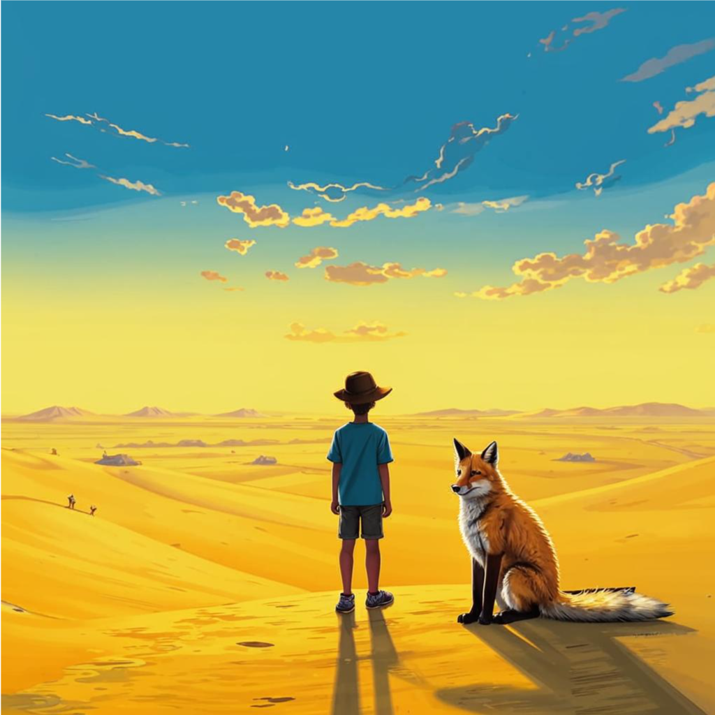 Мальчик и лис