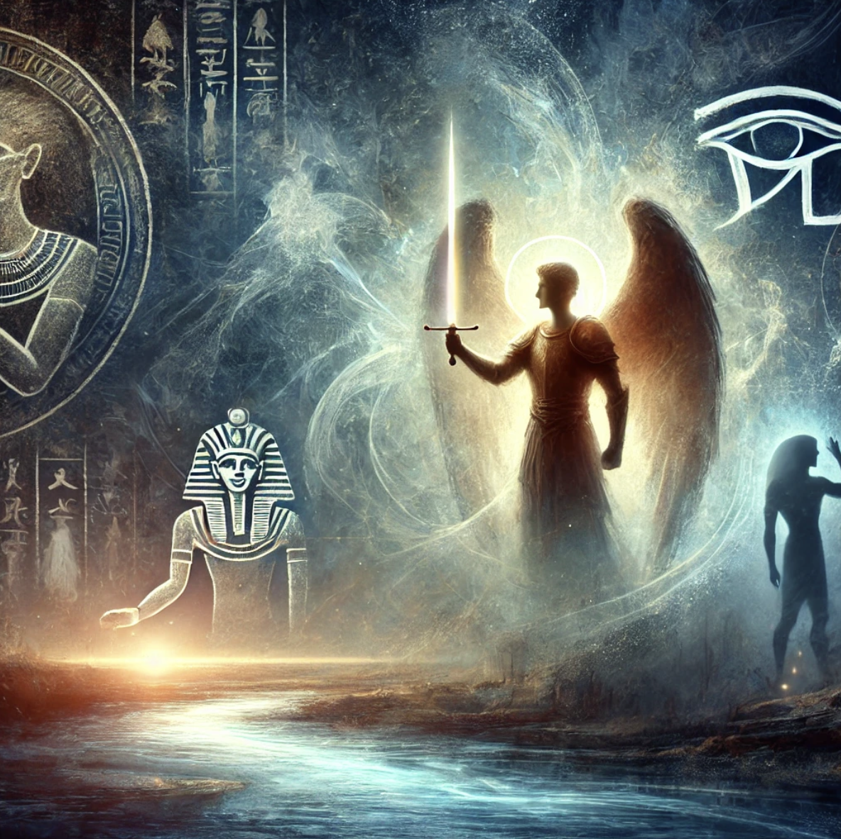 Архангел Михаил или Осирис в новом обличии?