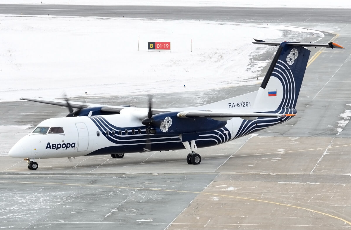 Региональный самолёт DHC8-Q400