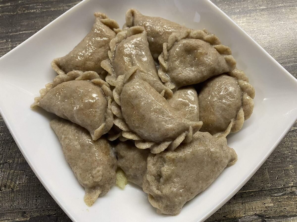 Вареники с картошкой. Фото автора