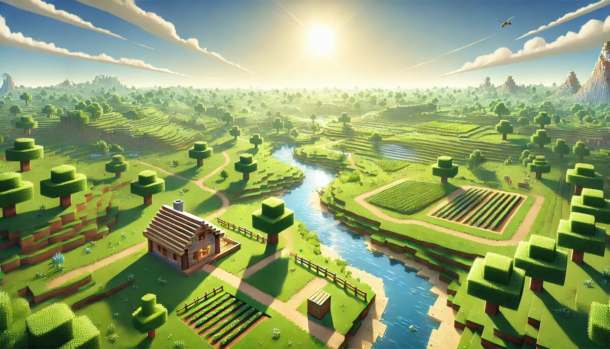 Мир Майнкрафт Вилла