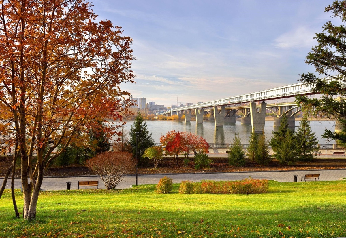 Новосибирск, Михайловская набережная